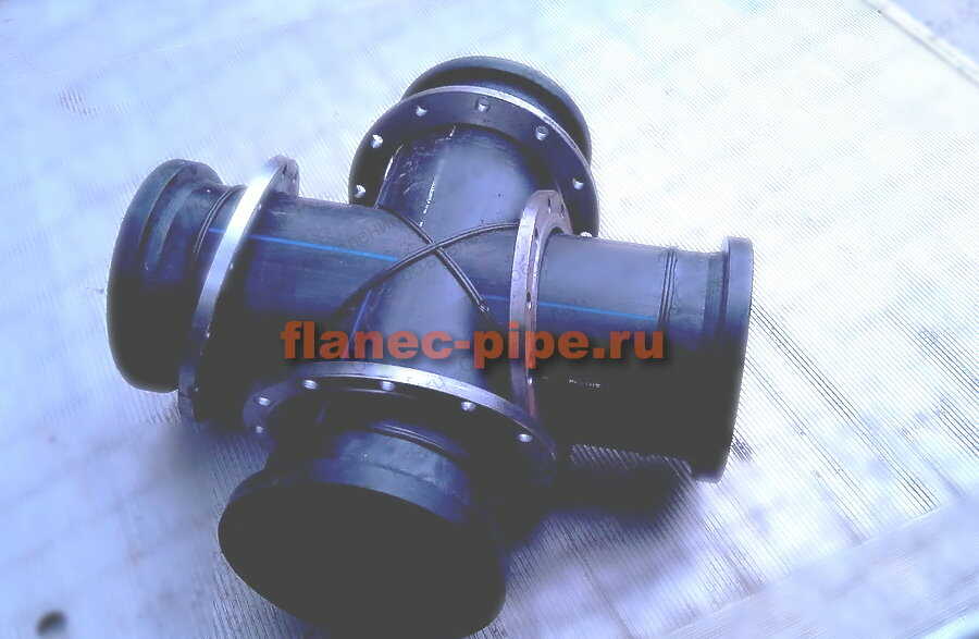 Купить крестовины полиэтиленовые в Омске офланцованные